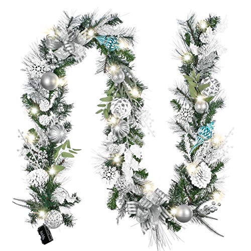 Best Pre Lit Battery Operated Garland (2024 Updated) Just A Taste