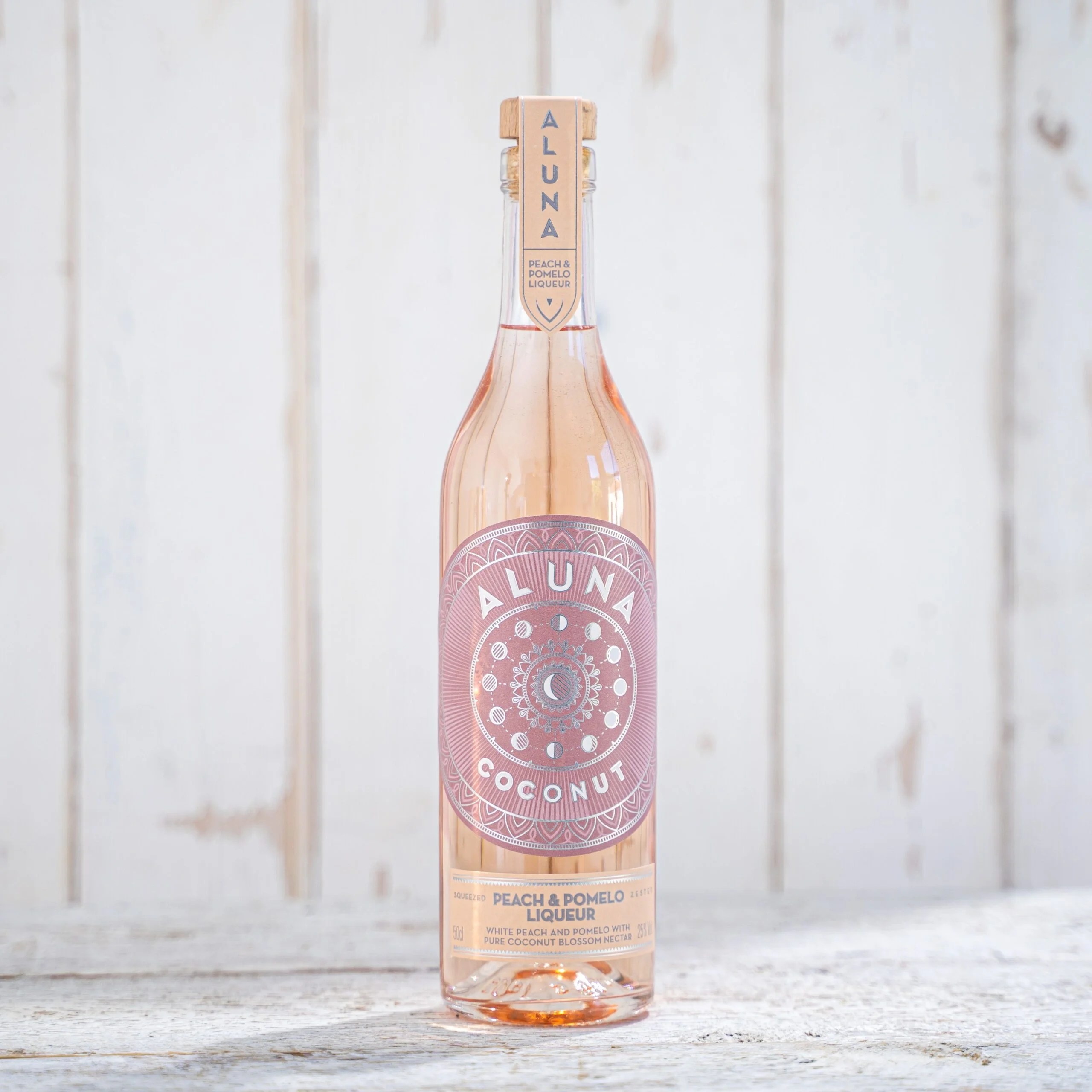 Aluna Coconut's Peach & Pomelo liqueur Product Launch Just Drinks