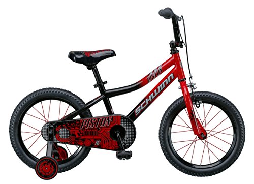 Schwinn Boys Piston Bicycle, 16″ Wheel, Red