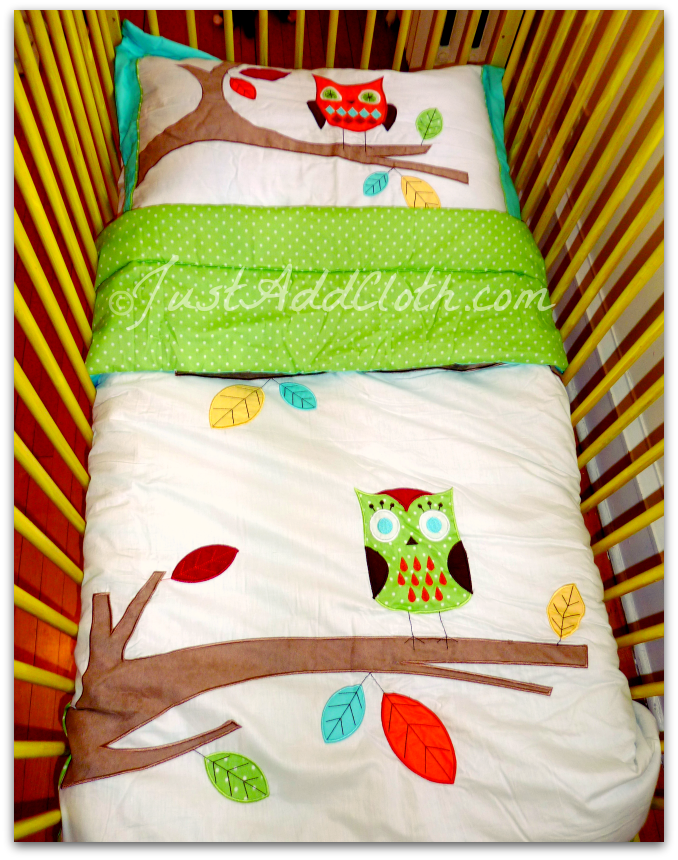 JoJo Designs Beyond Bedding Hooty Owl Toddler Set • Just Add Cloth