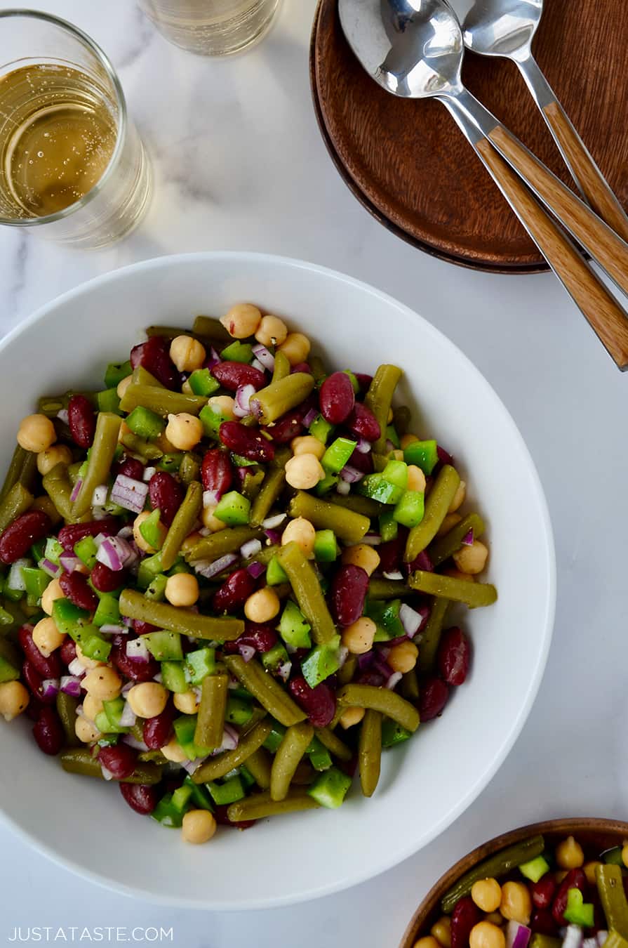 Classic ThreeBean Salad Just a Taste