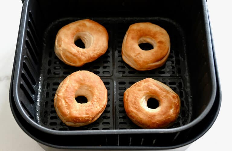 Air Fryer Biscuit Doughnuts Just a Taste