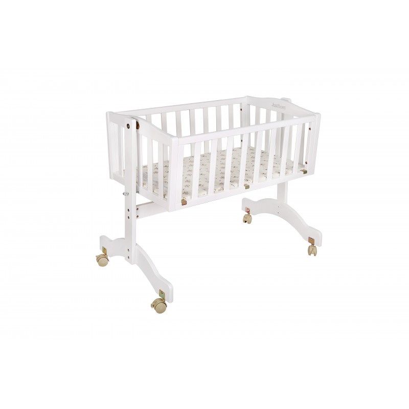 Just Born Baby Wooden Cradle Lullaby for infants to 1 Year