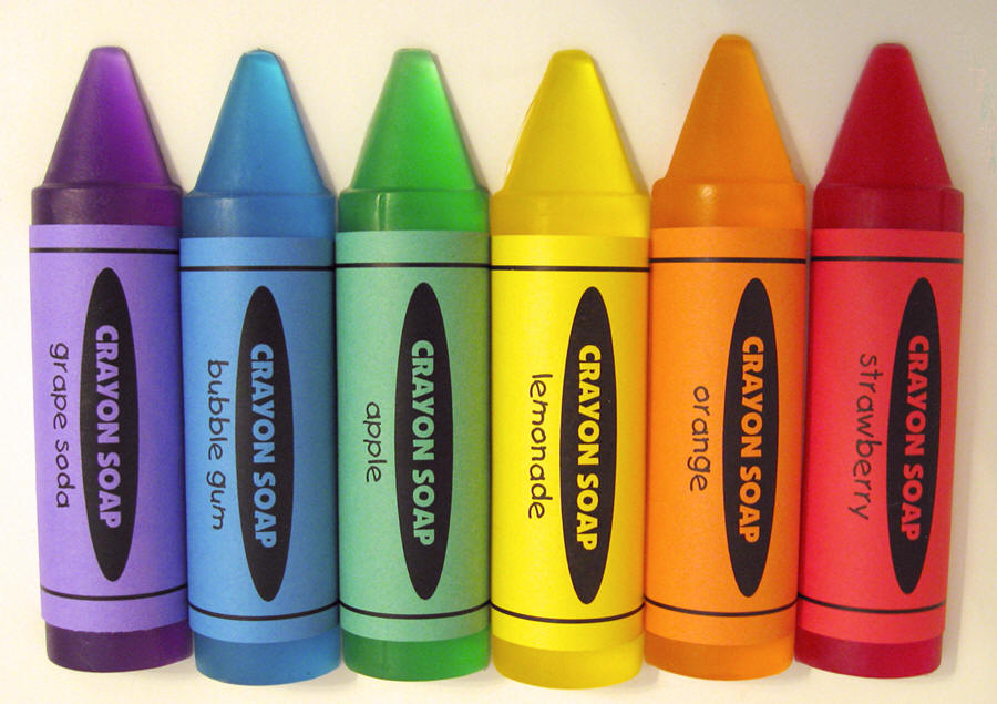 Just Bubbly Kid Stuff Crayon Soaps