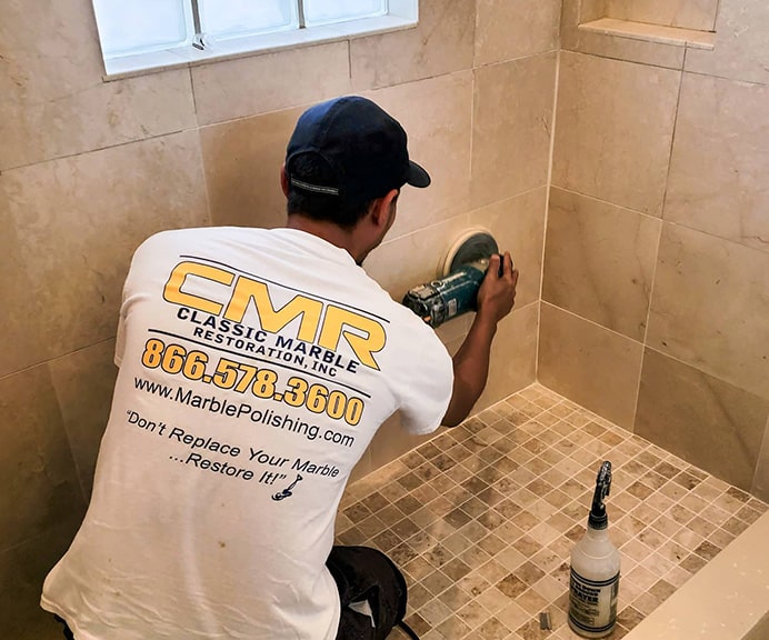 Best Marble Shower Cleaning & Restoration Service in South FL Natural