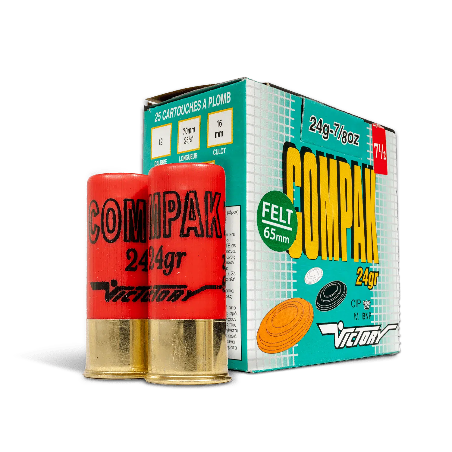 Compak 12Ga Just Cartridges