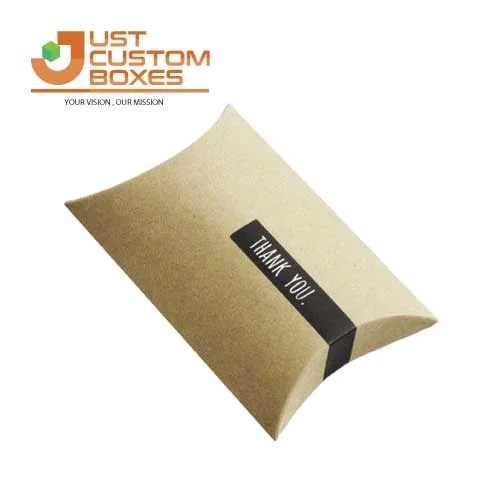 Custom Pillow Boxes Wholesale Pillow Packaging Just Custom Boxes