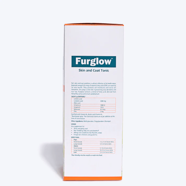 Himalaya Furglow Skin and Coat Tonic for Dogs and Cats JUSTDOGS