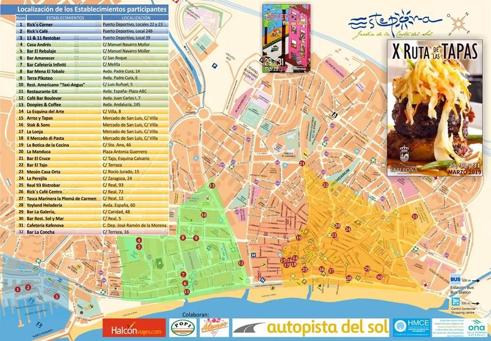 Map Of Estepona Spain Estepona Council presents the seventh edition of ‘Estepona lives its