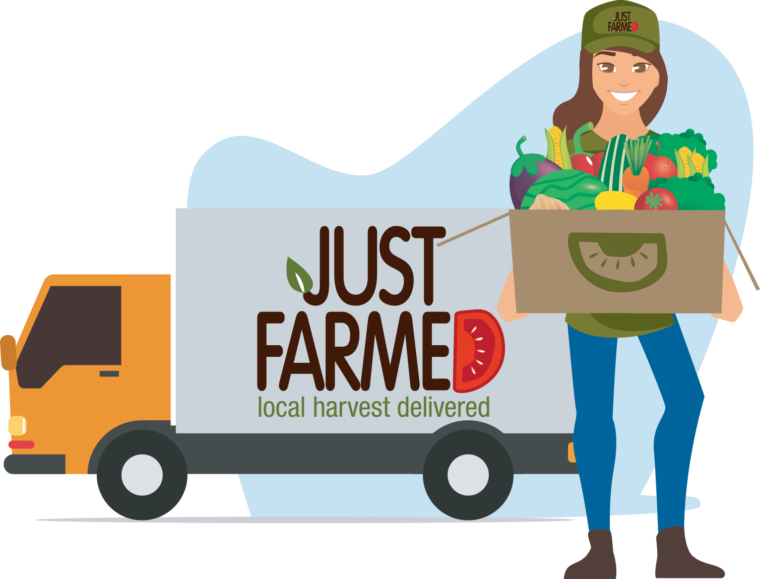 Just Farmed Local Harvest Delivered