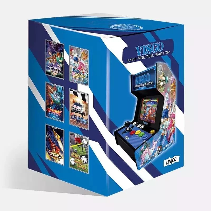 VISCO Mini Arcade Bartop JUST FOR GAMES