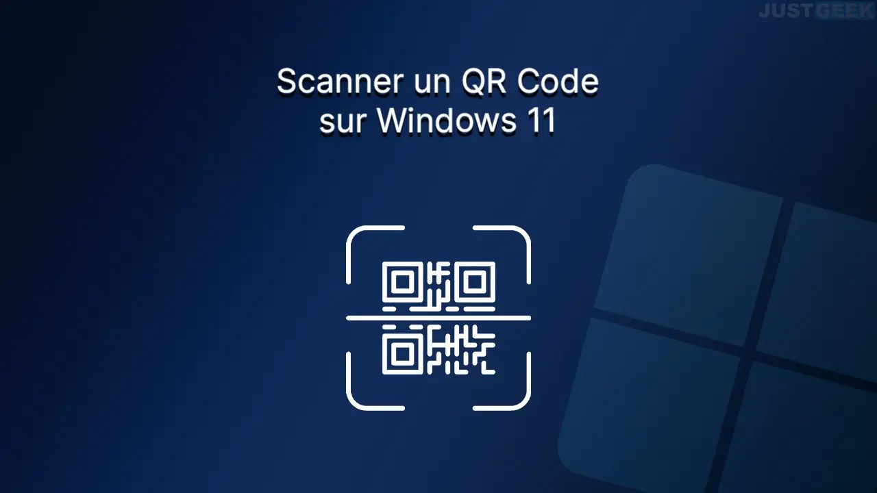 Scanner un QR Code sur un PC Windows 11