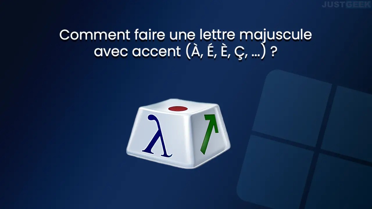 Comment mettre un accent à une majuscule (À, É, È, Ç, …) ?