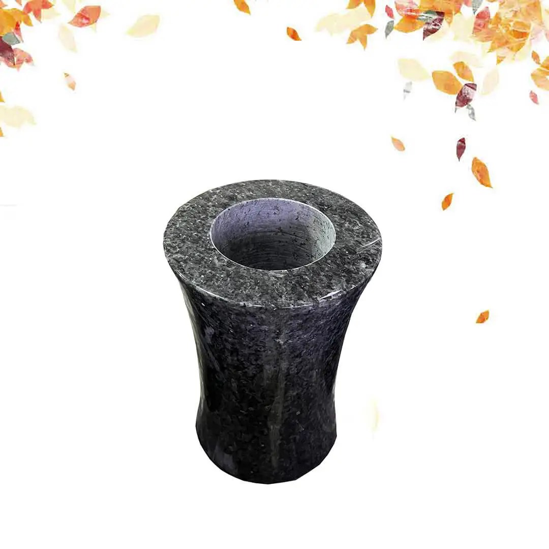 Elegant Granite Cemetery Funeral Vase for Lasting Memorials