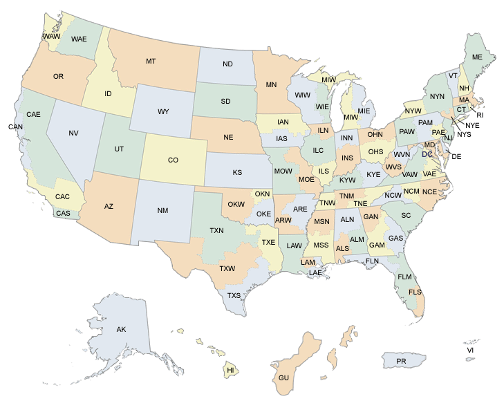 Find Your United States Attorney USAO Department of Justice