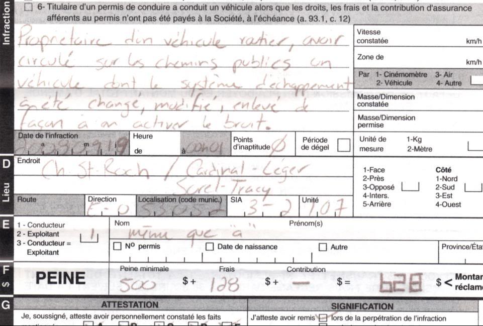 Contester une contravention