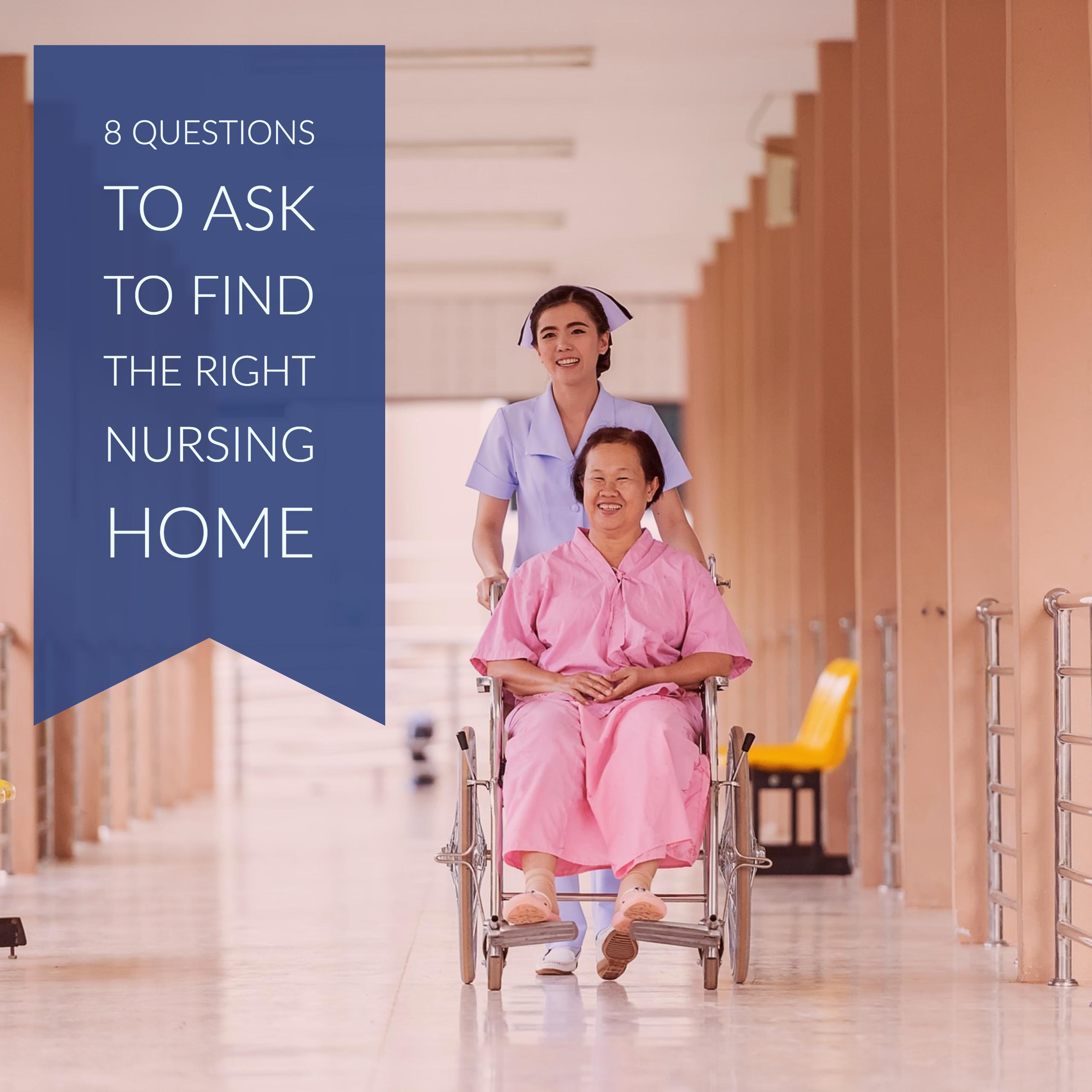 Ask Questions To Find The Right Nursing Home Says Boca Nursing Home