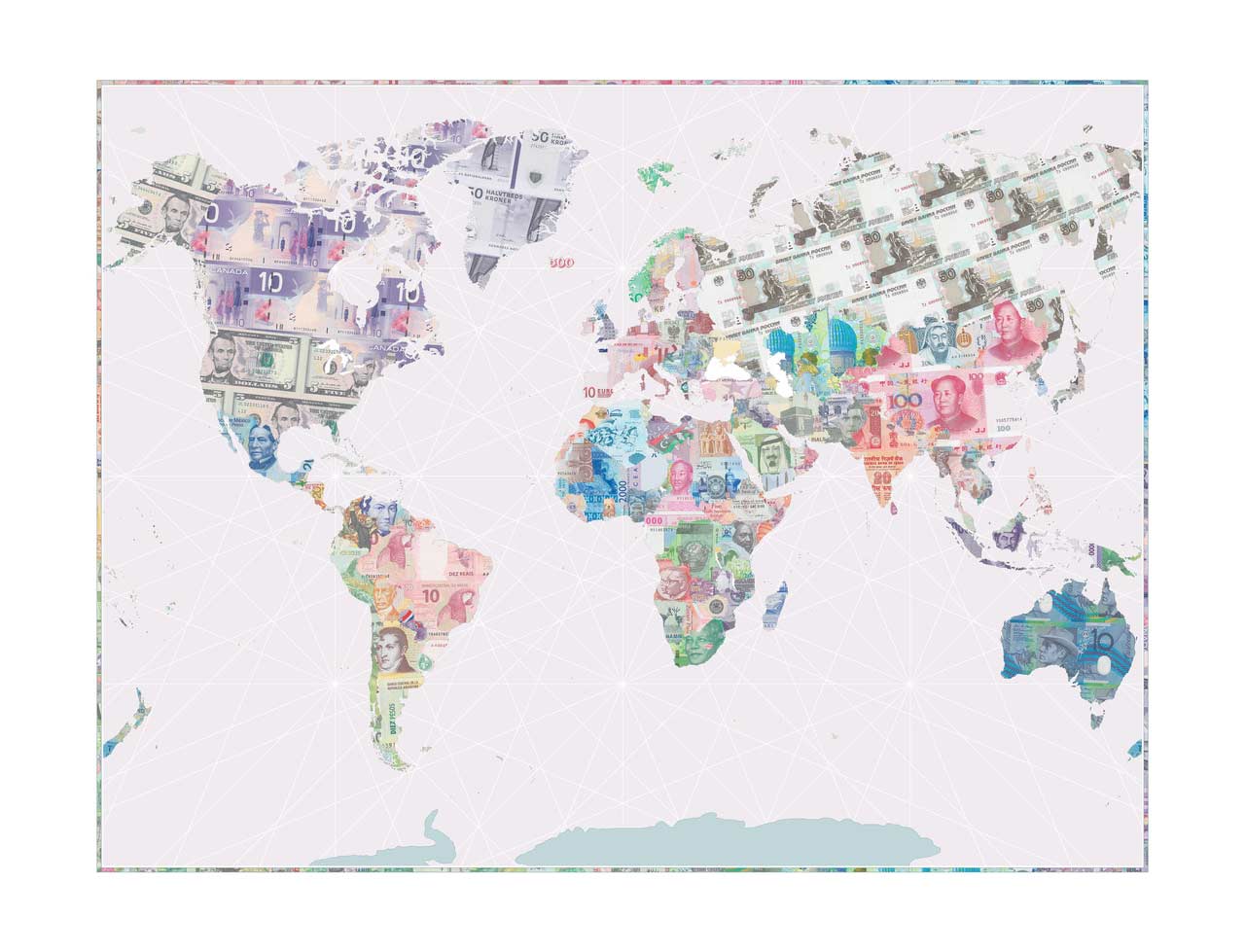 Money Map of the World Limited Edition Jigsaw