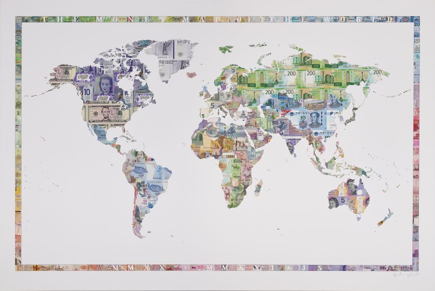 Money Map of the World MMXX MMXXI Justine Smith