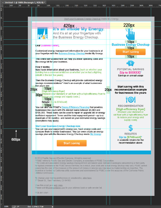 Tips to designing a responsive 2column email Justin Herren