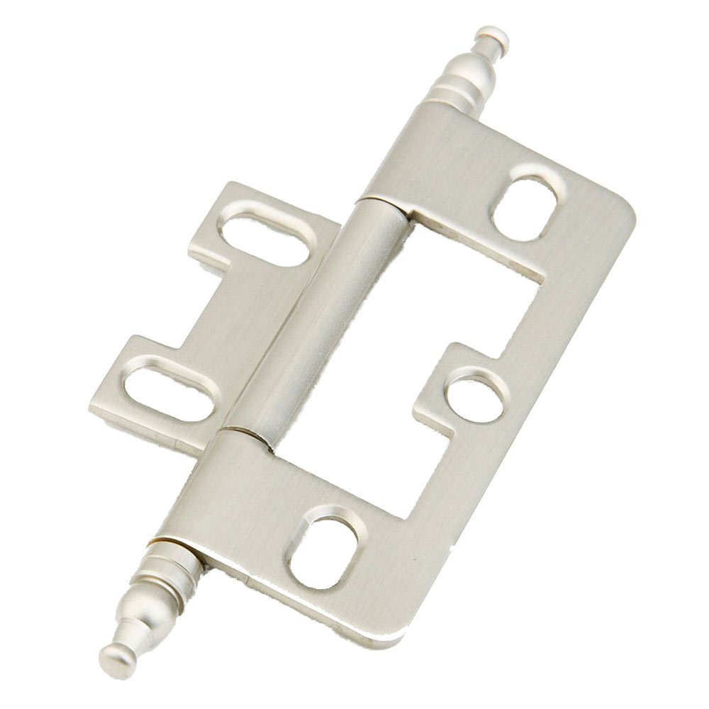 Schaub and Company Hinges Collection Minaret Tip Hinge in Satin Nickel by Schaub and Company