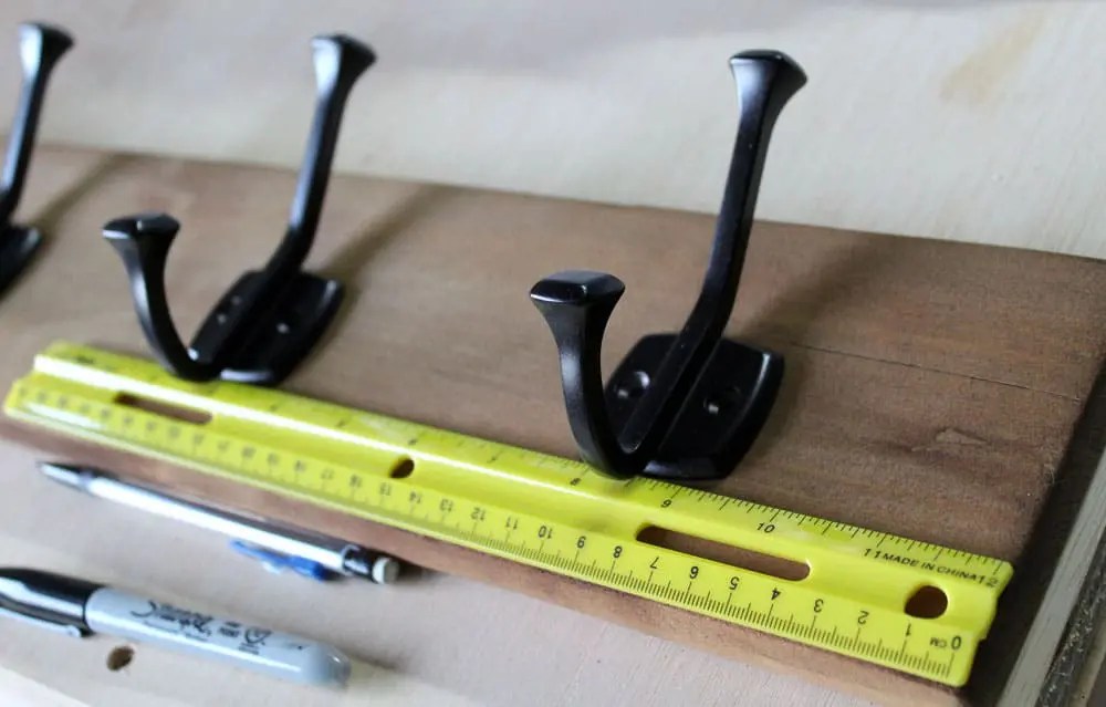 How to Build a WallMounted Hook Rack Easy DIY Projects
