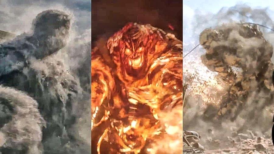 Gli Elementali chi sono i villain di SpiderMan Far From Home