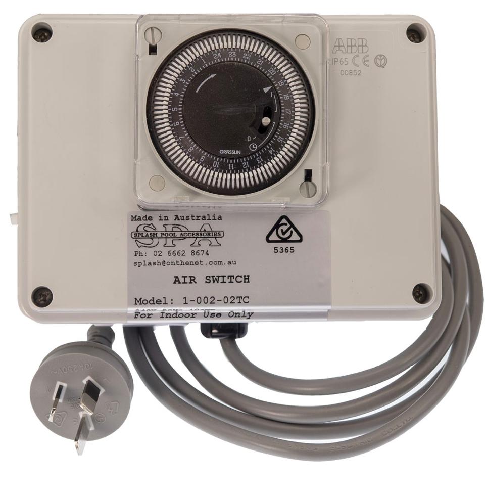 Spa Air Switches Single, Dual, Triple With Or With Out Timers Just