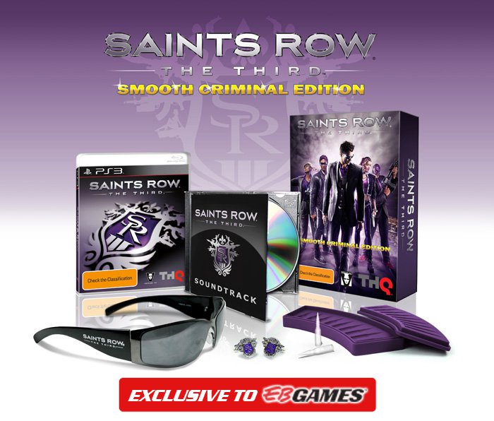 EB Games Reveals Collector's Edition For Saints Row The Third Just