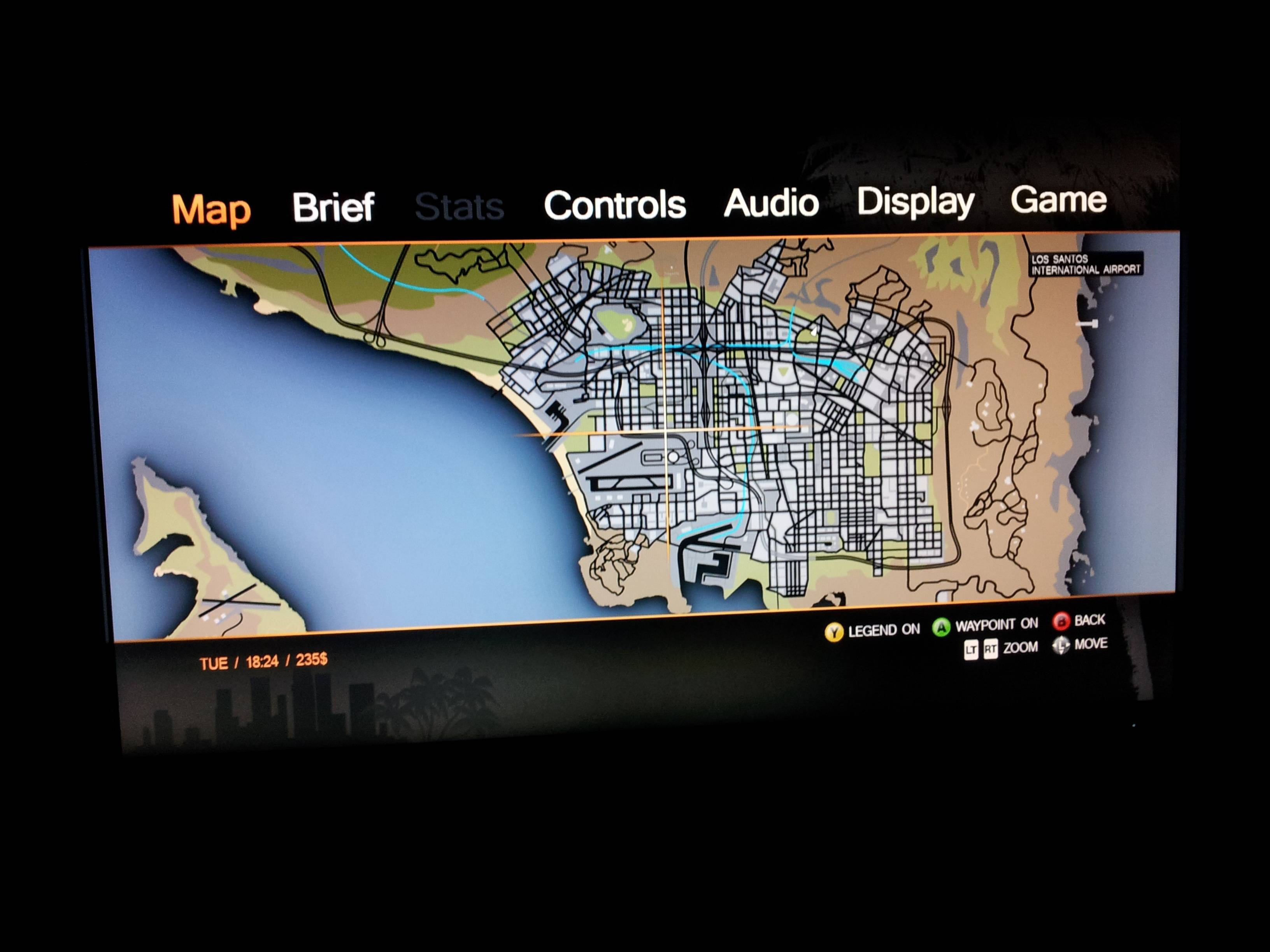 Map Revealed For GTA V? Just Push Start