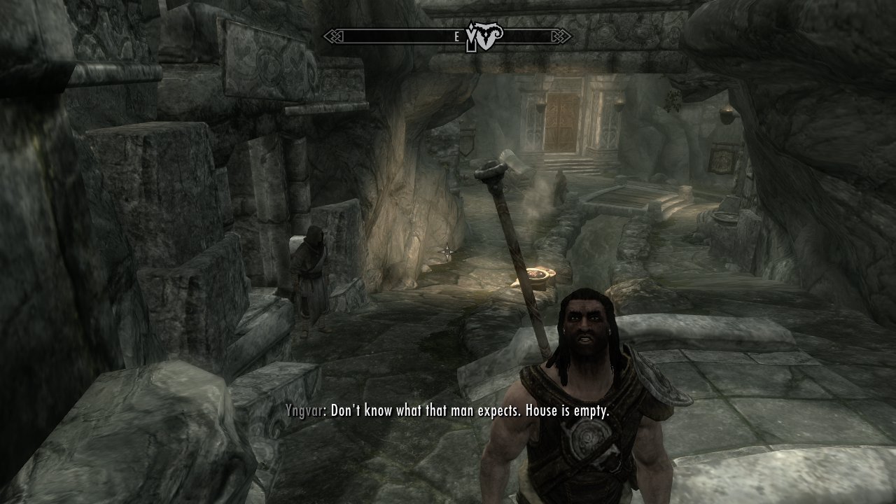 Skyrim The Almighty Mace of Molag Bal (Daedra Artifact) Just Push Start