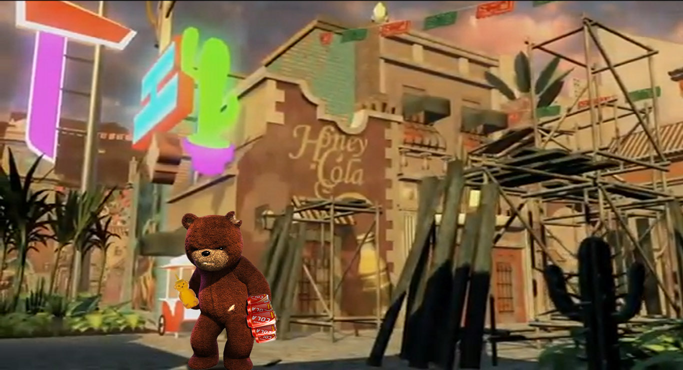 Naughty Bear Panic in Paradise Hidden Games Just Push Start