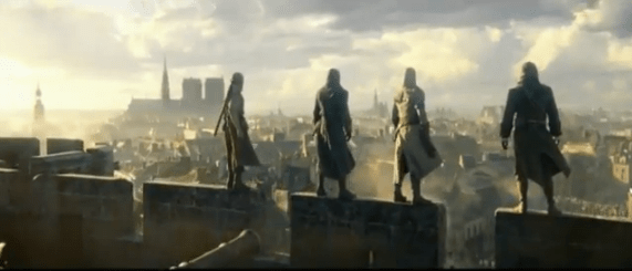 E3 2014 Assassin's Creed Unity Cinematic Trailer Goes Four Player
