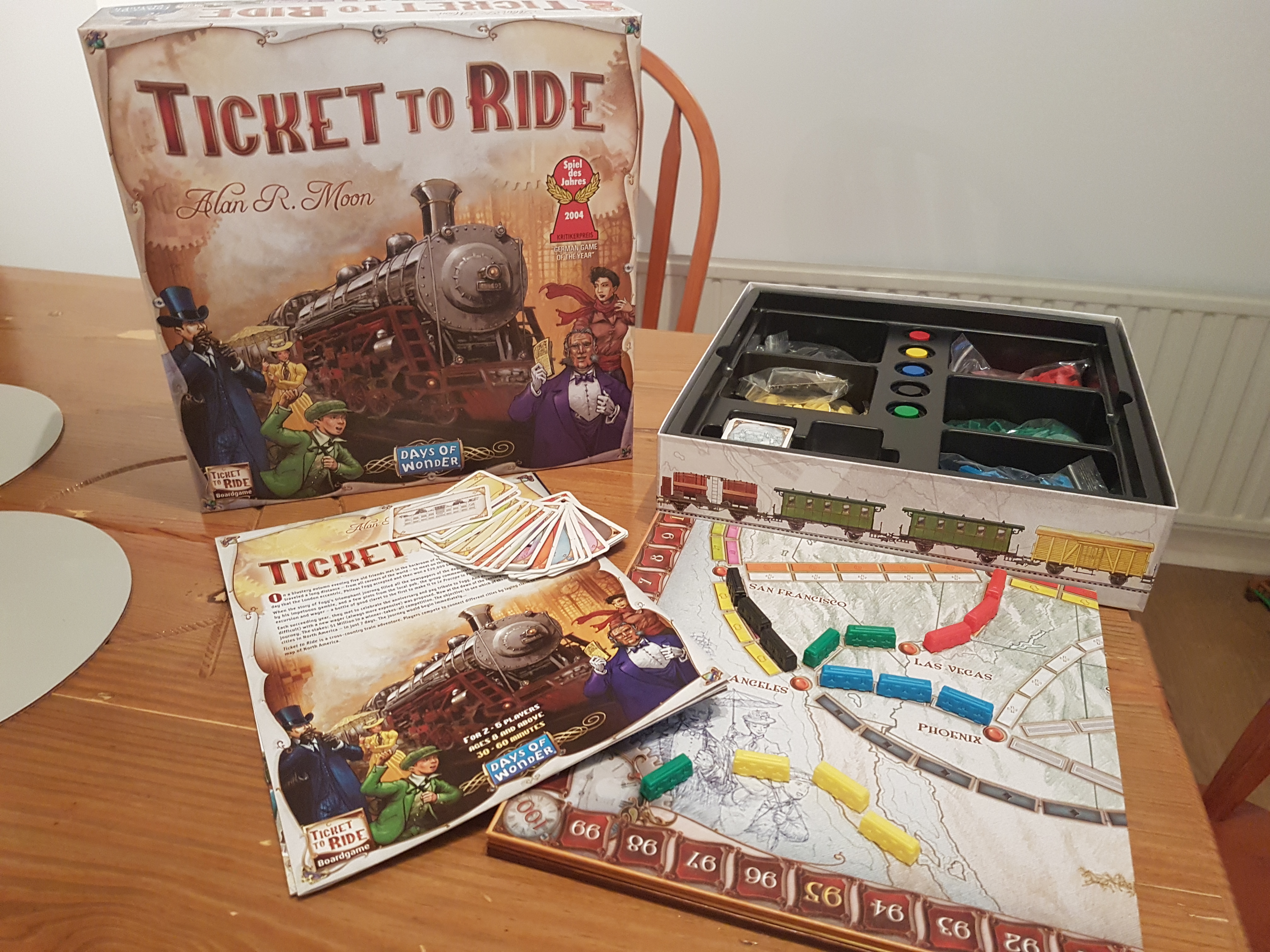 A Board Gaming Essential Ticket to Ride Just Push Start