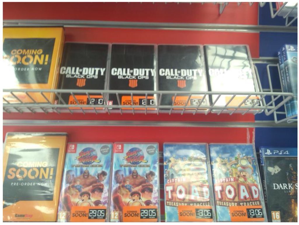 Rumor Gamestop Posts Call of Duty Black Ops 4 Game Case For Nintendo
