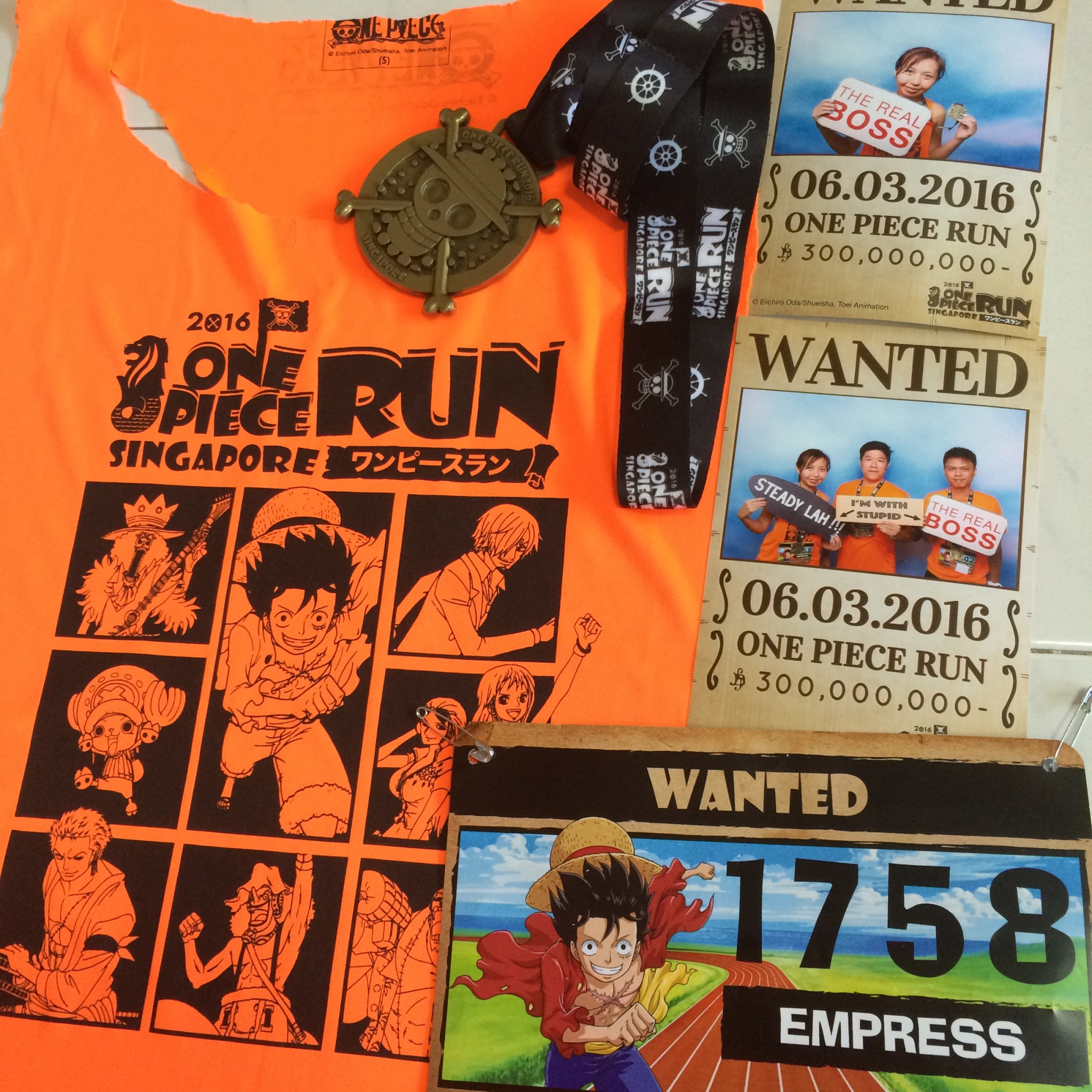 Race Review One Piece Run 2016 [5km] (by Lingderella) Just Run Lah!