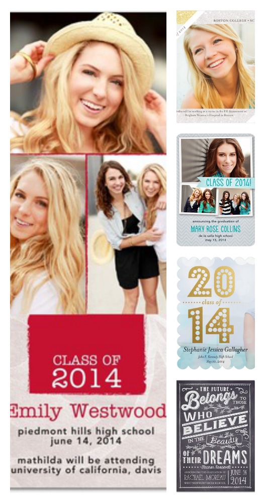 The perfect high school graduation announcements from Tiny Prints