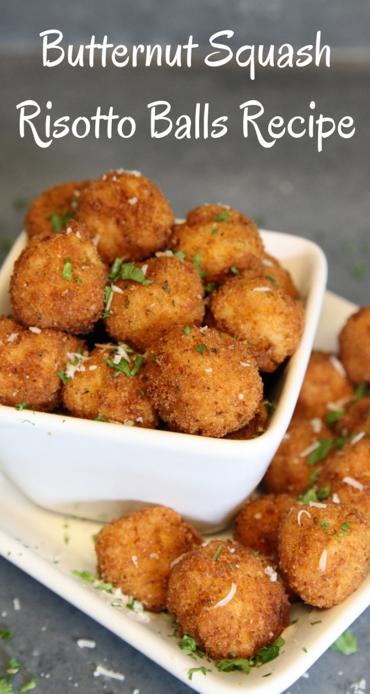 Butternut Squash Risotto Balls Recipe Just Short of Crazy