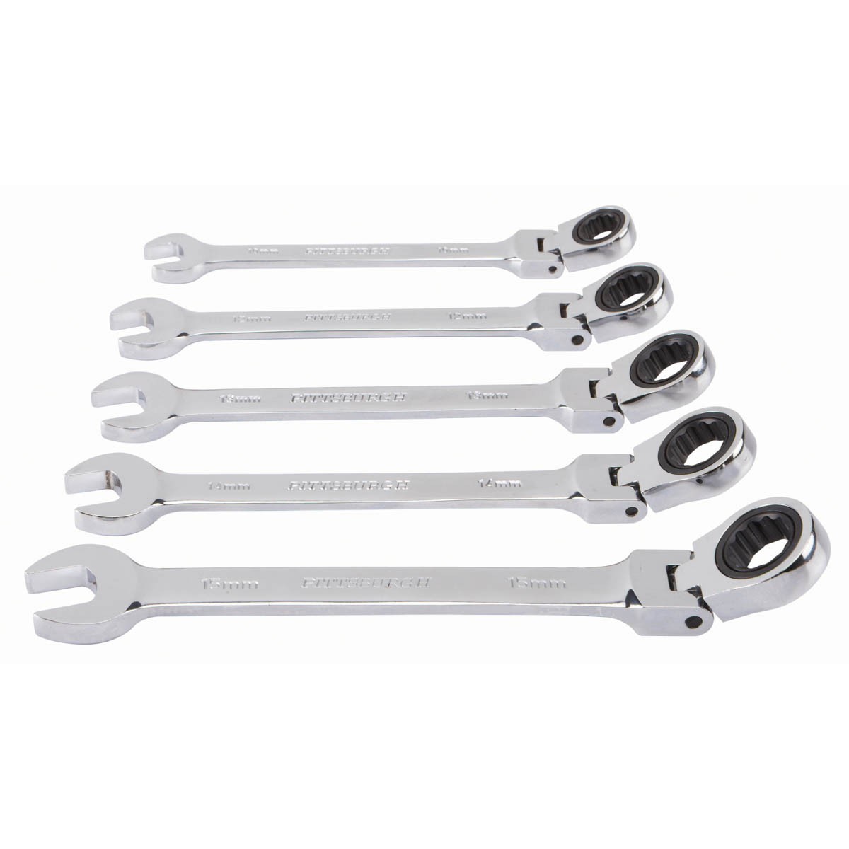 Flex Head Combination Ratcheting Wrench - JusT Supplies LLC