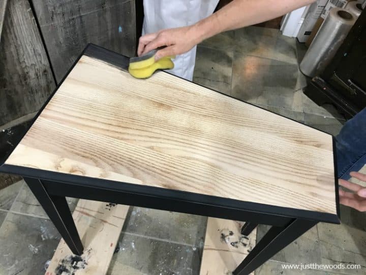 How to Paint a Table with the Best Black Furniture Paint & Stain