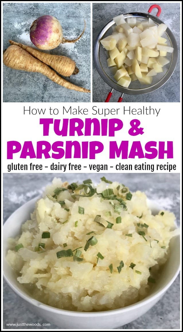 How to Make Super Healthy Turnip and Parsnip Mash