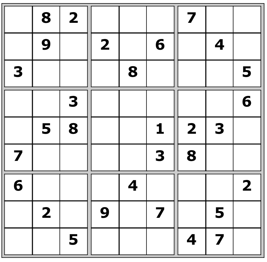 Sudoku, découvrez les différents endroits où on peut y