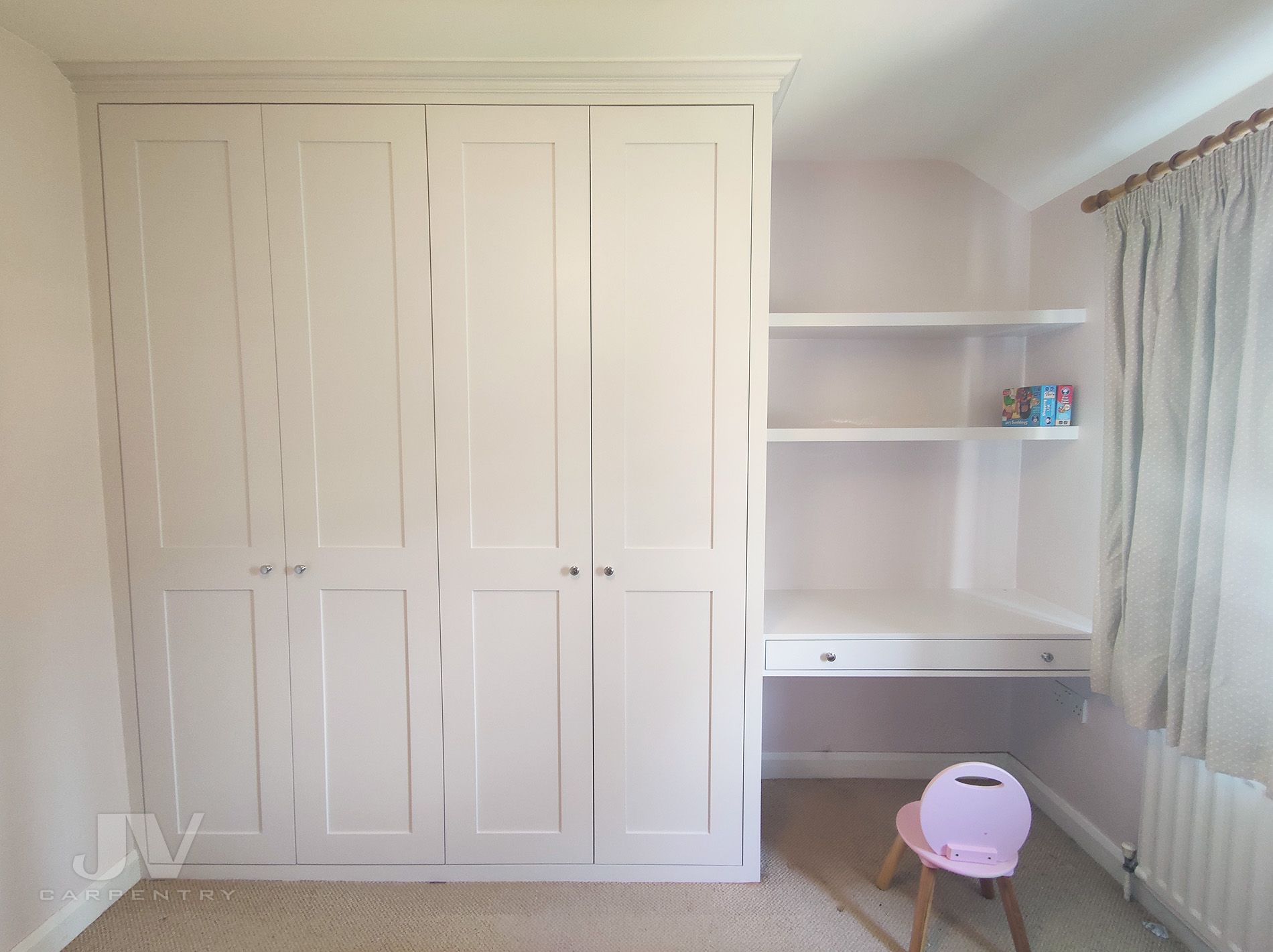9 Fitted Wardrobes with Dressing Table Ideas JV Carpentry