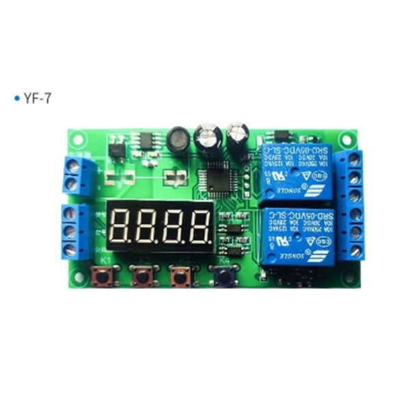 Digital 2 output interlock timer delay module J Vision Pte Ltd