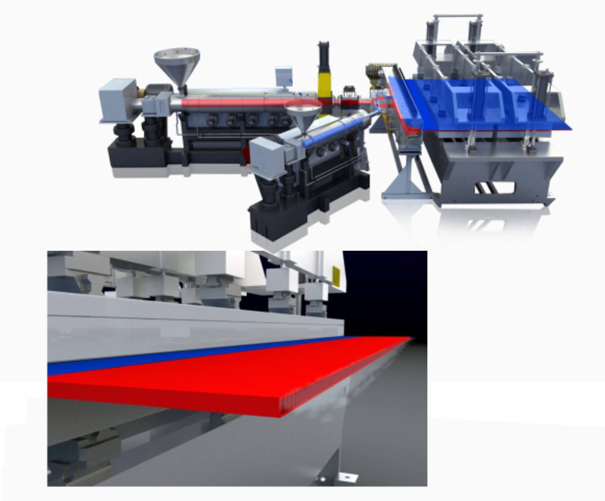 PP PE hollow sheet extrusion line Jwell Machinery Professional