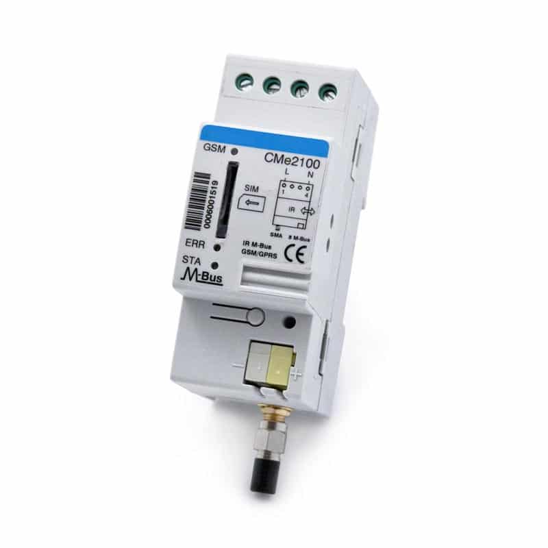 CMe2100 DINMounted GSM / GPRS MBUS Master 8256 Devices