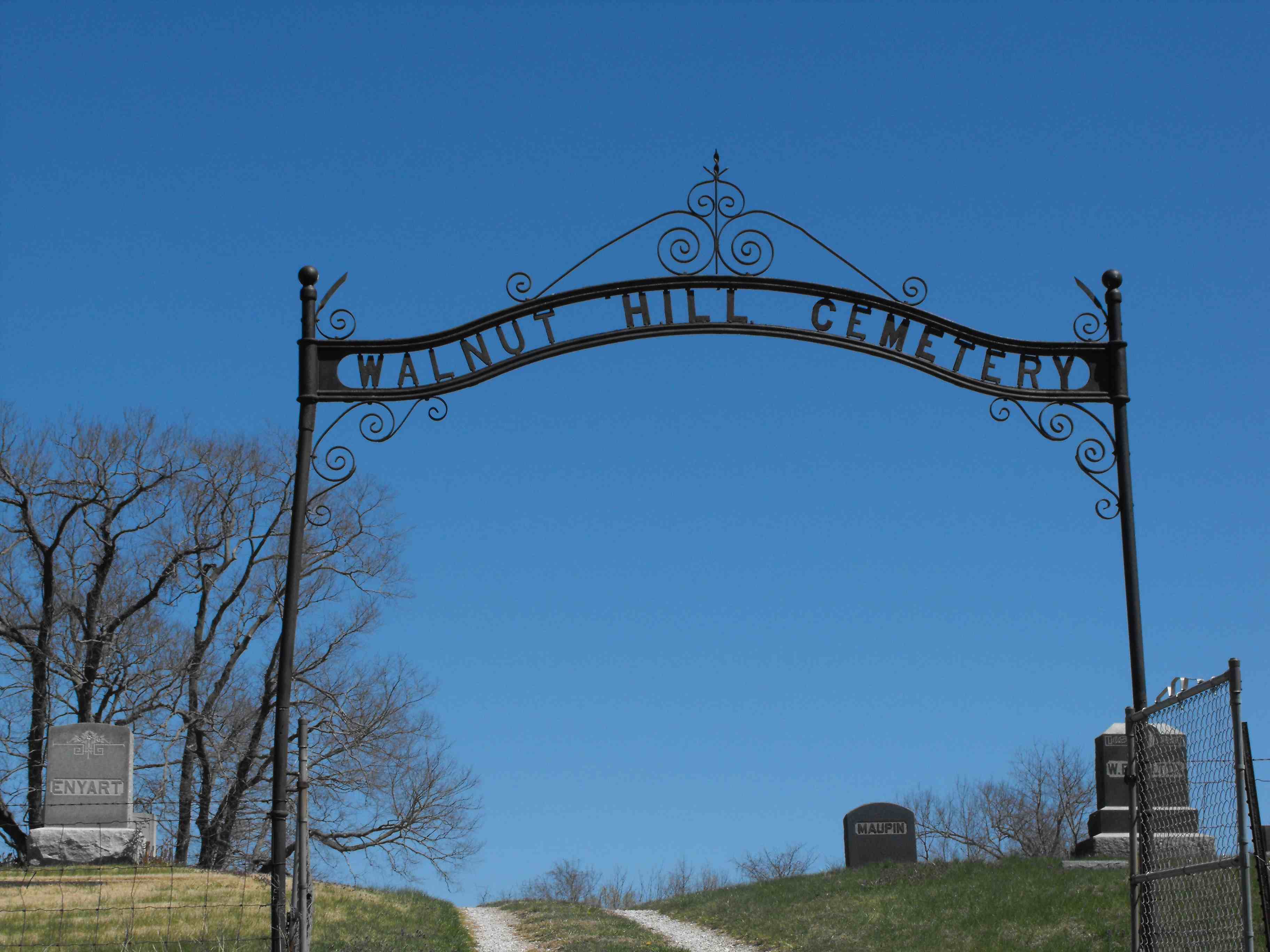 walnut hill cemetery armstrong j.y. miller