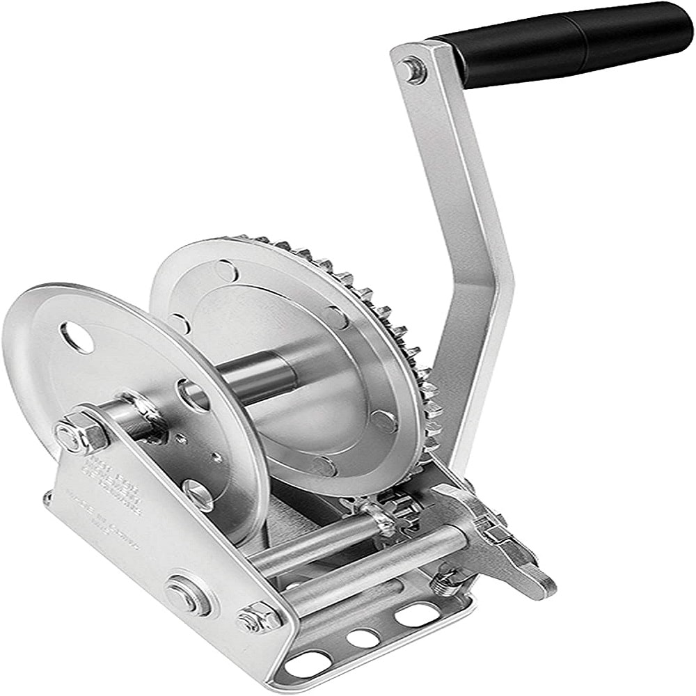 1BJYHW09 2500lbs Hand Winch, without belt, for Boat Trailer Towing