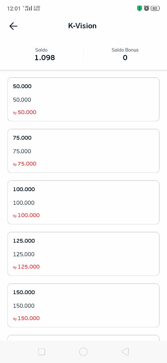 Daftar Harga Paket K Vision Terbaru Agustus 2021 Dan Cara Aktivasi Lengkap cara isi paket bola k vision