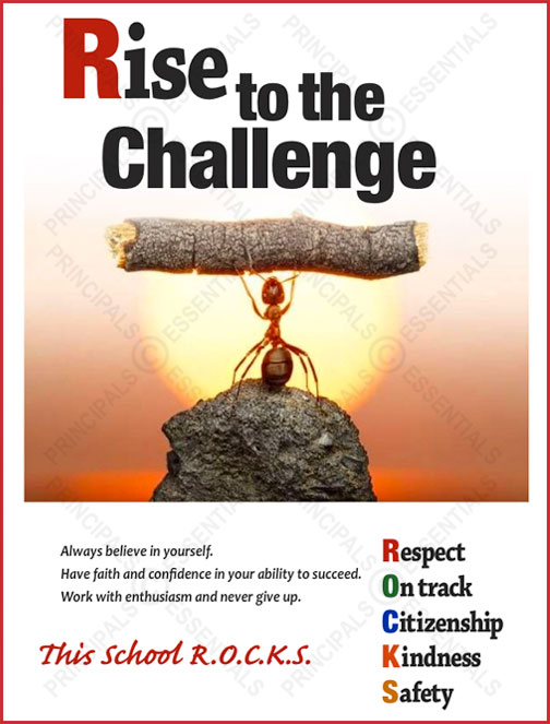 Rise to the Challenge Poster